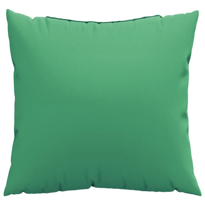 Sofa Cushions 4 Pcs Green 50X50 Cm Fabric