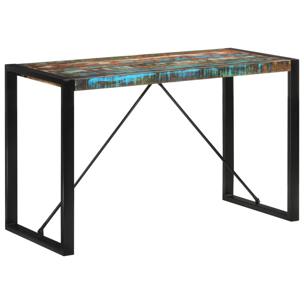 Dining Table 120X55X76 Cm Solid Wood Reclaimed