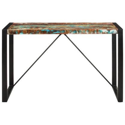 Dining Table 120X55X76 Cm Solid Wood Reclaimed