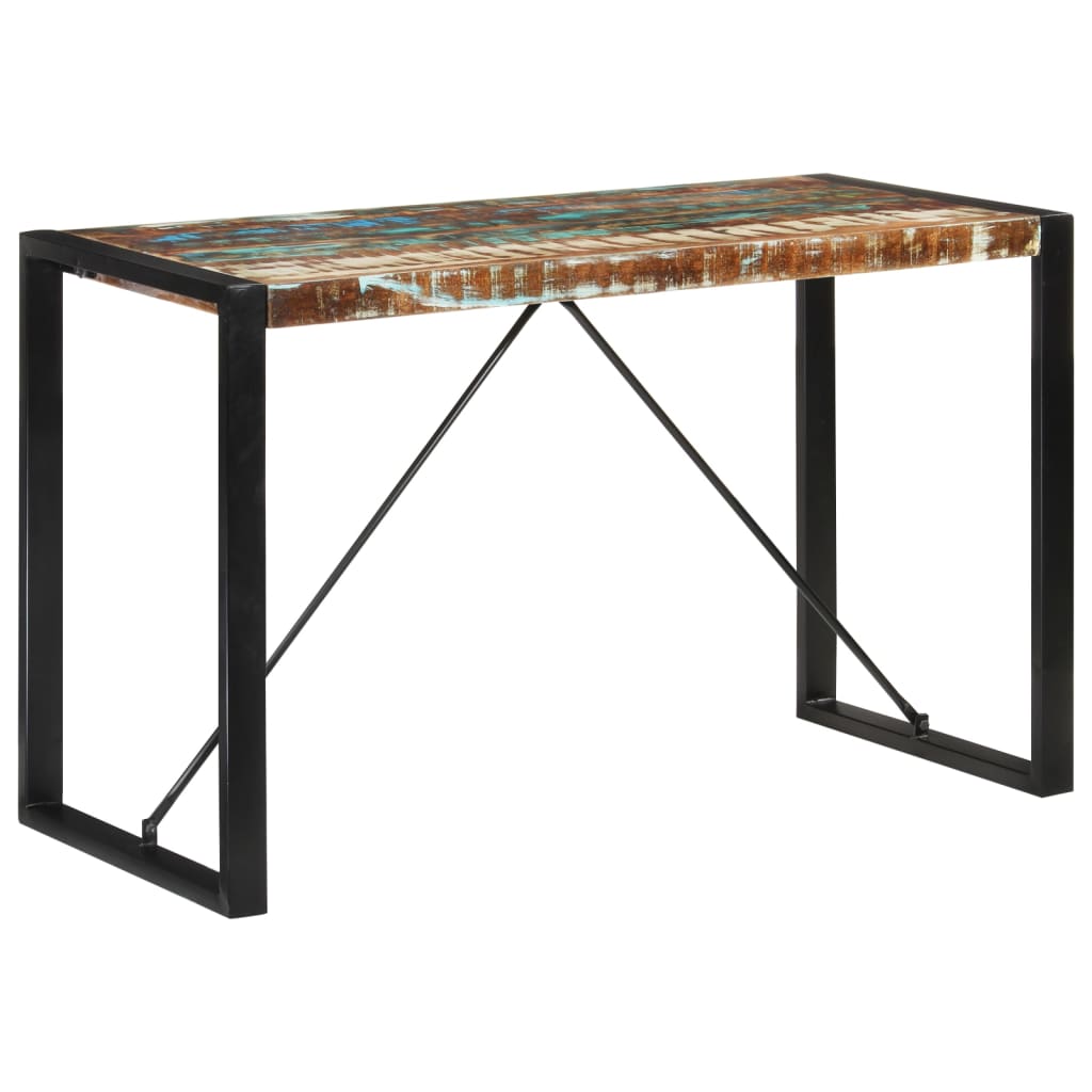 Dining Table 120X55X76 Cm Solid Wood Reclaimed