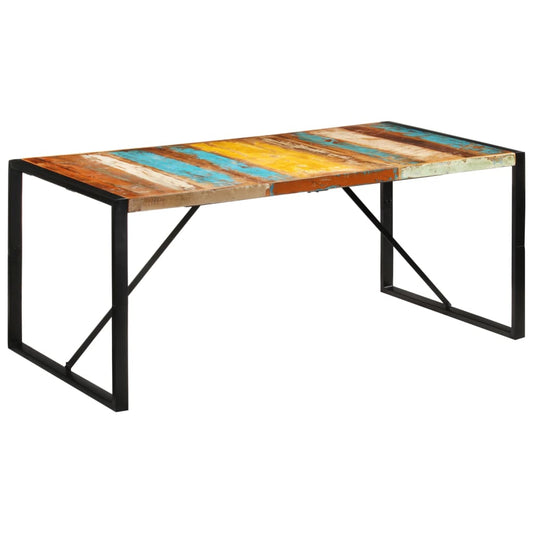 Dining Table 175X90X76 Cm Solid Wood Reclaimed