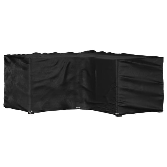 L-Shaped Garden Furniture Cover 12 Eyelets 185X185X90 Cm