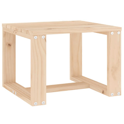 Garden Side Table 40X38X28.5 Cm Solid Wood Pine