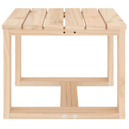 Garden Side Table 40X38X28.5 Cm Solid Wood Pine