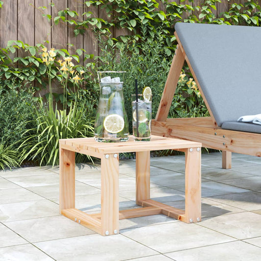 Garden Side Table 40X38X28.5 Cm Solid Wood Pine