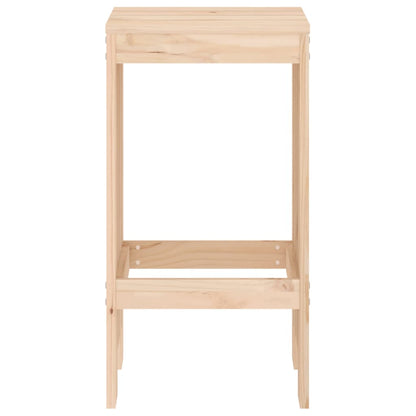 Bar Stools 2 Pcs 40X36X75 Cm Solid Wood Pine