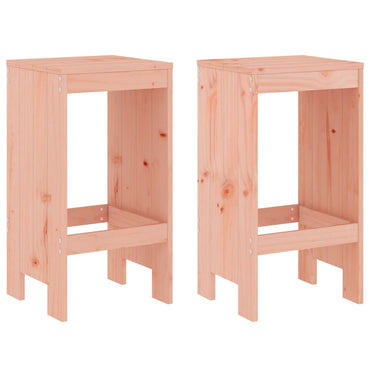 Bar Stools 2 Pcs 40X36X75 Cm Solid Wood Douglas