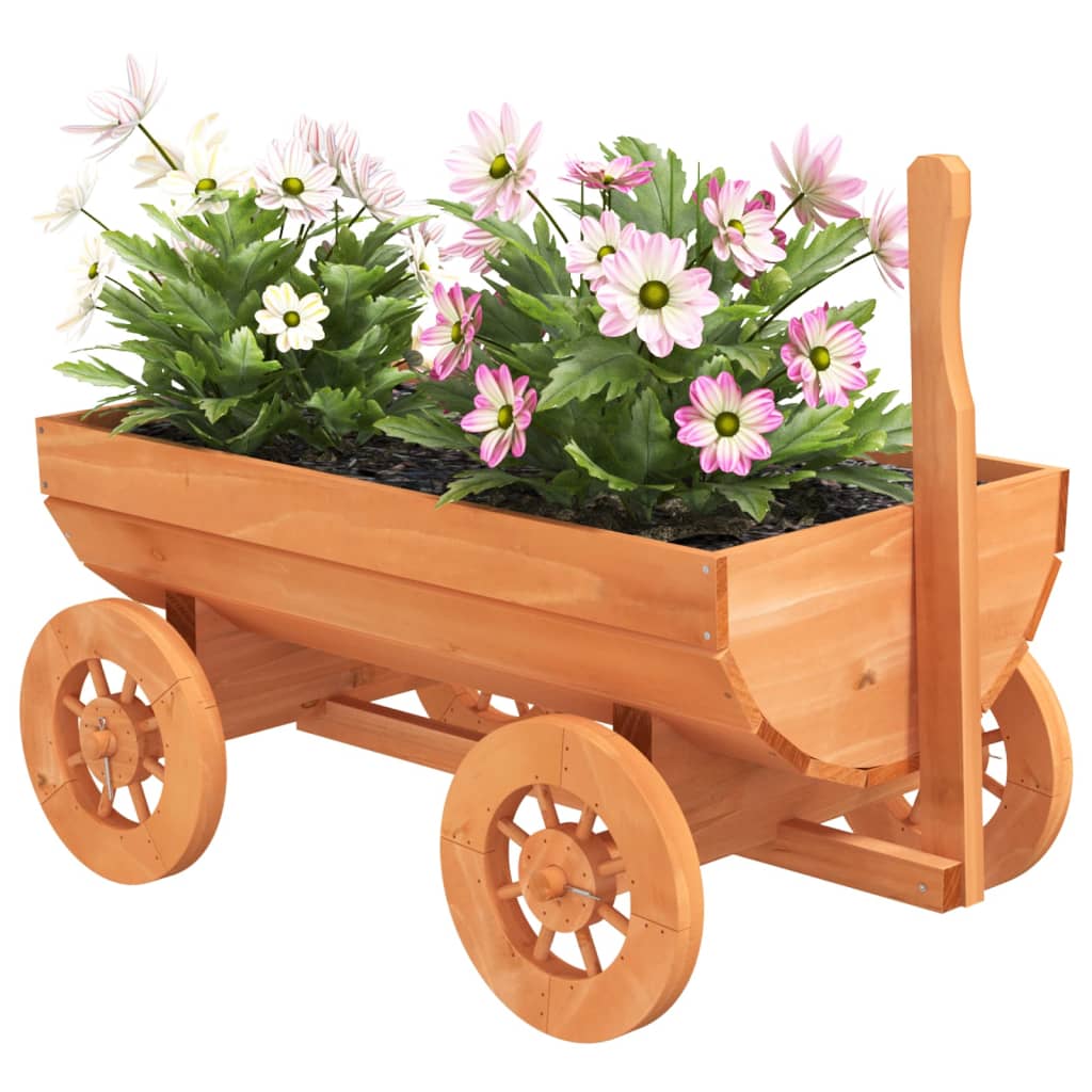 Decorative Wagon 70X43X54 Cm Solid Wood Fir