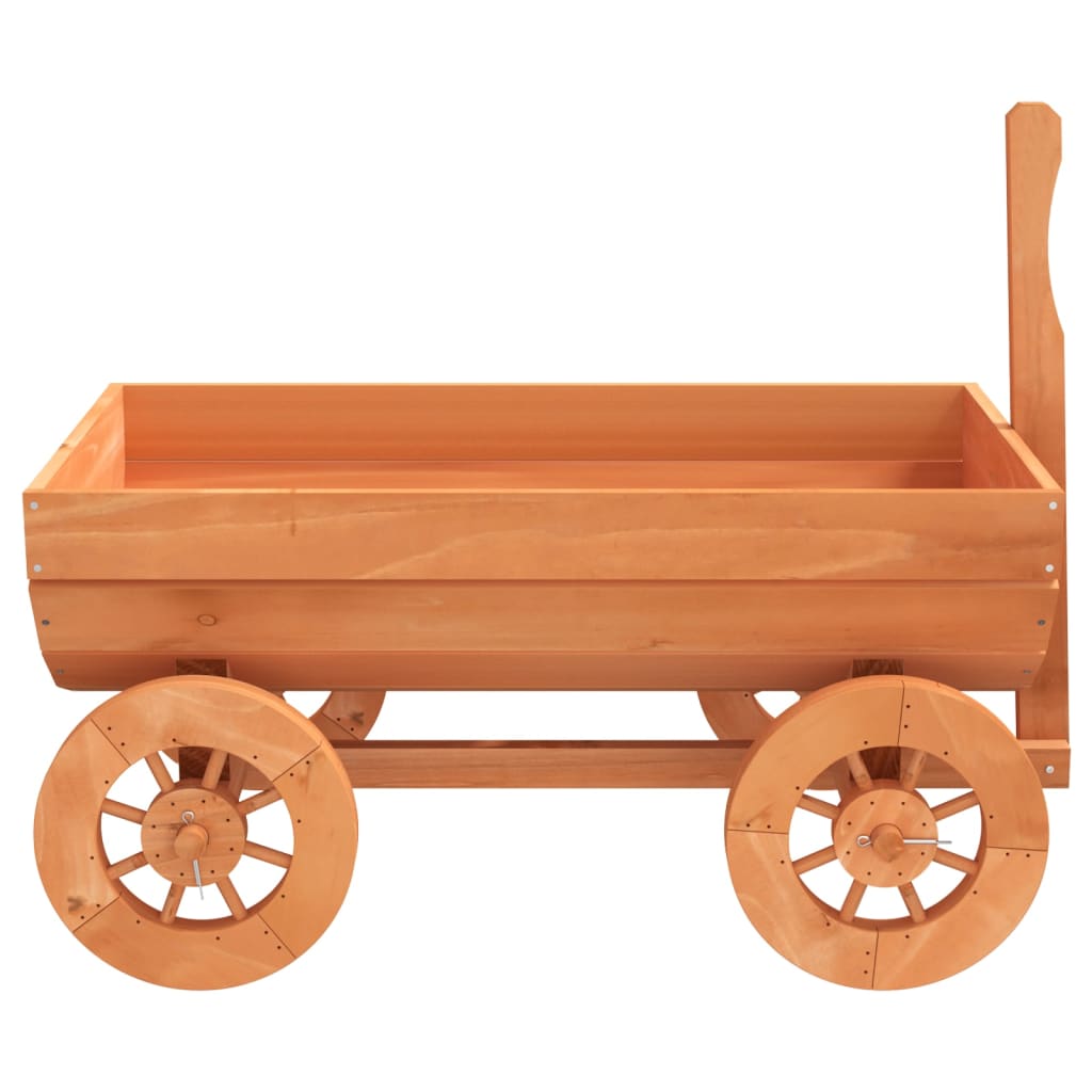 Decorative Wagon 70X43X54 Cm Solid Wood Fir