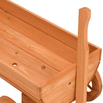 Decorative Wagon 70X43X54 Cm Solid Wood Fir