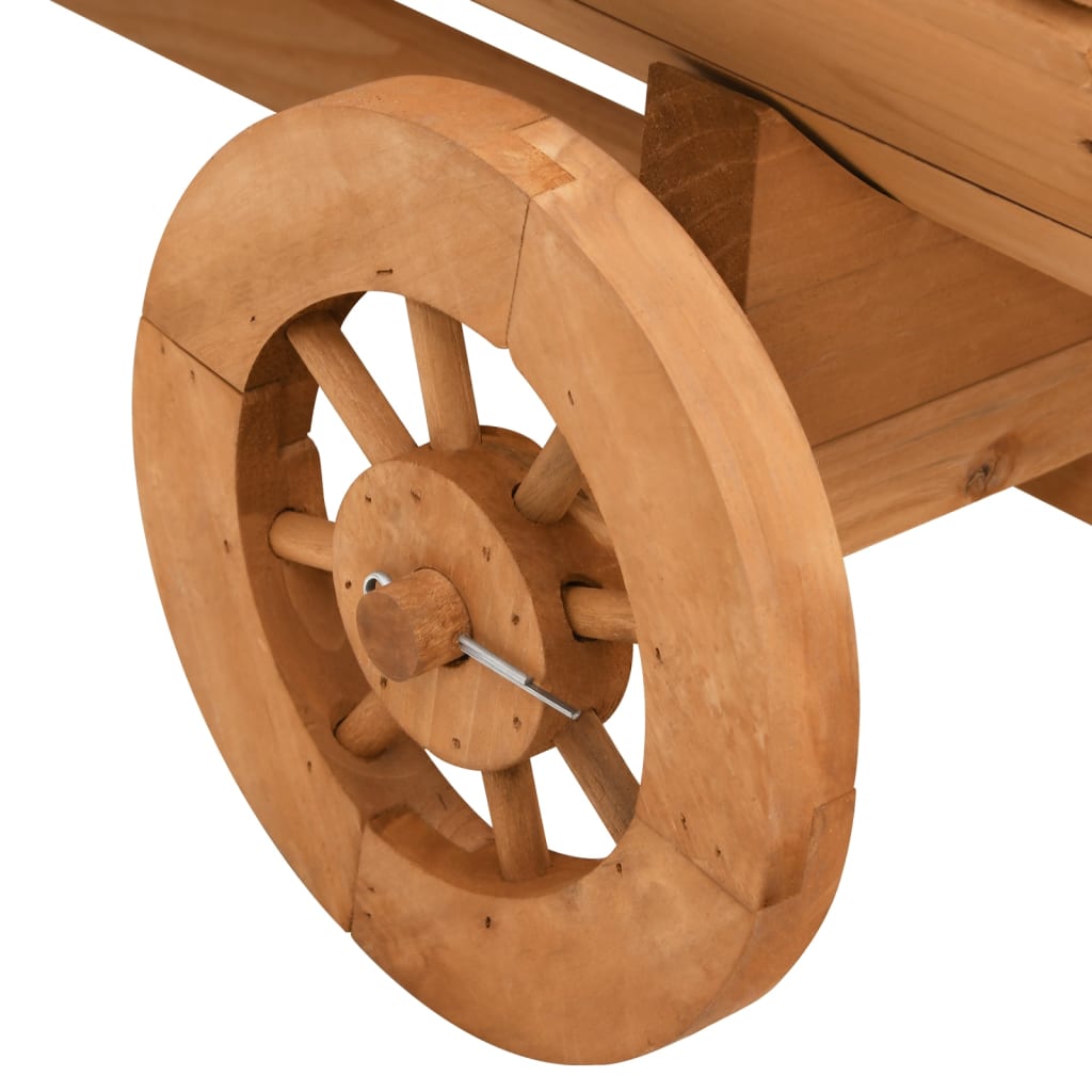 Decorative Wagon 70X43X54 Cm Solid Wood Fir