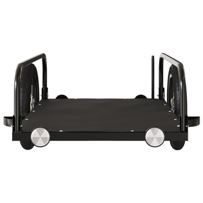 Bike Trailer Black 122X53X31 Cm Iron