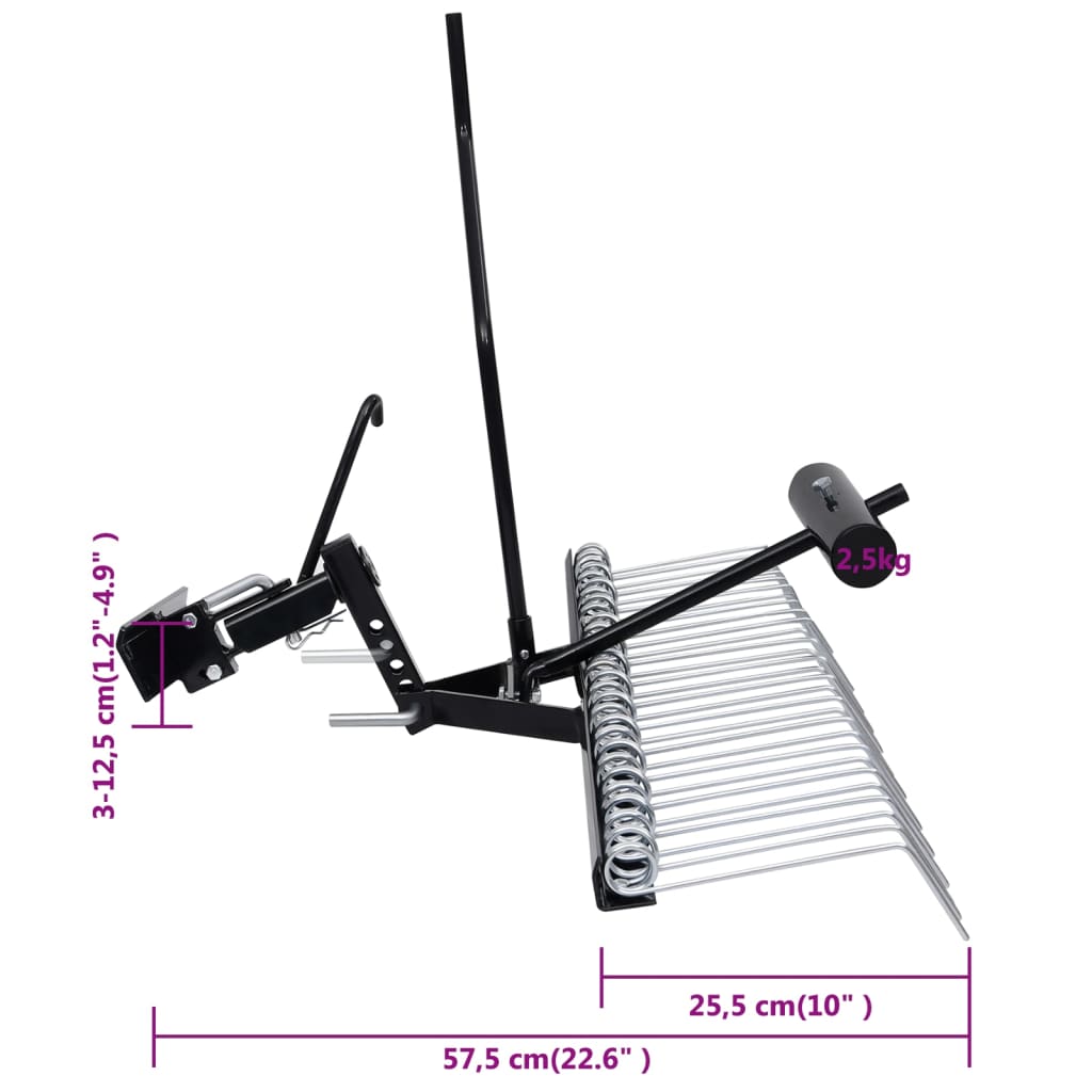 Scarifier For Ride-On Mower 109 Cm