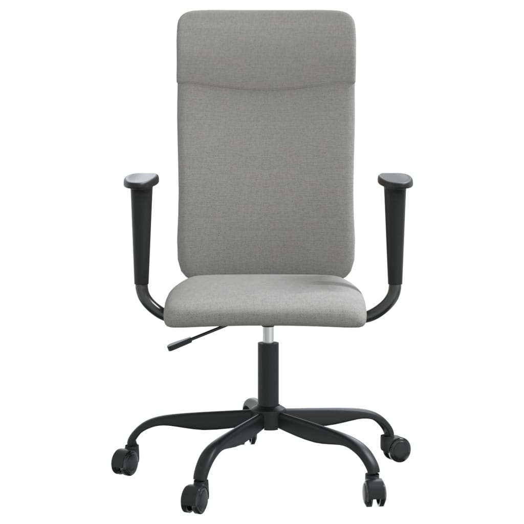 Office Chair Light Grey Fabric