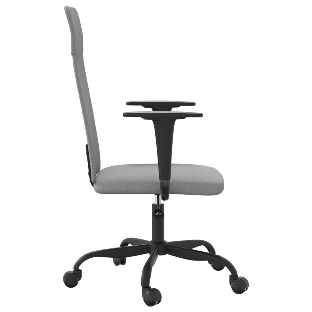 Office Chair Light Grey Fabric