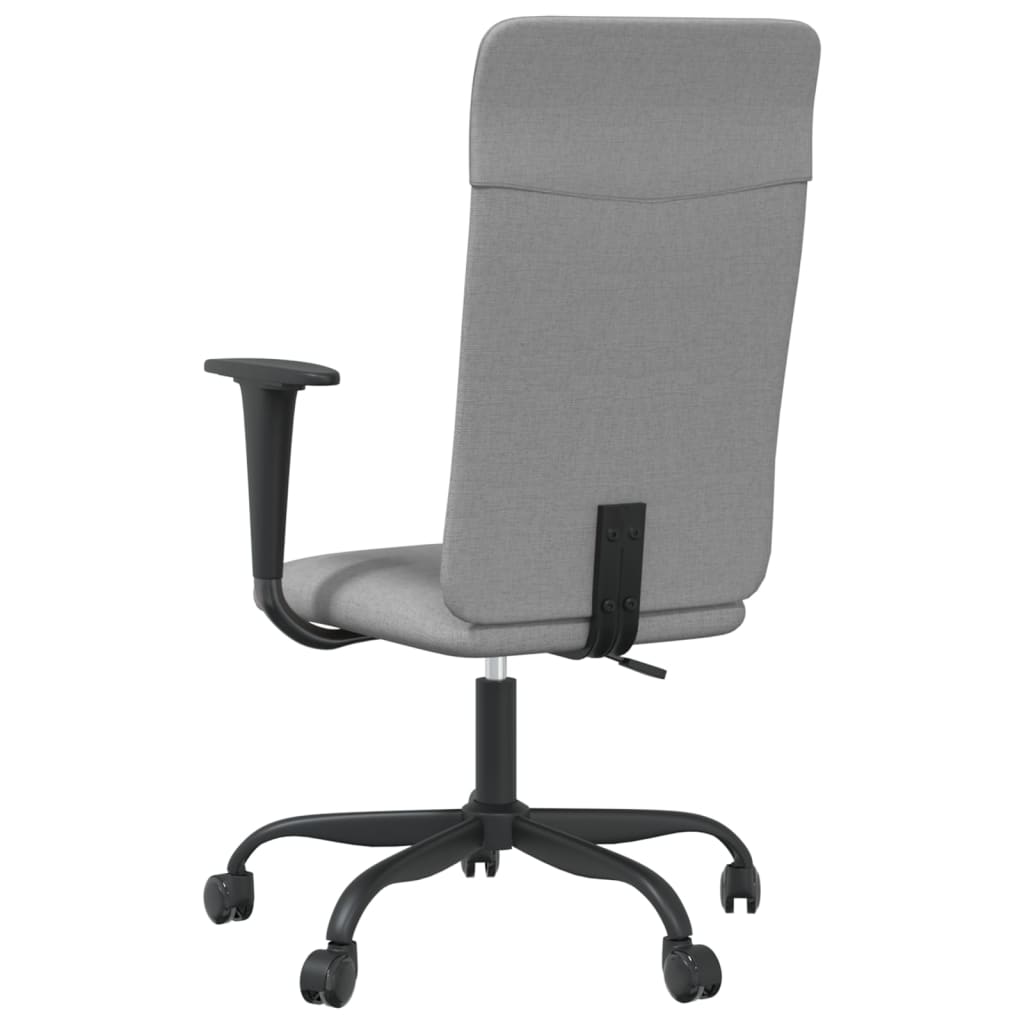 Office Chair Light Grey Fabric