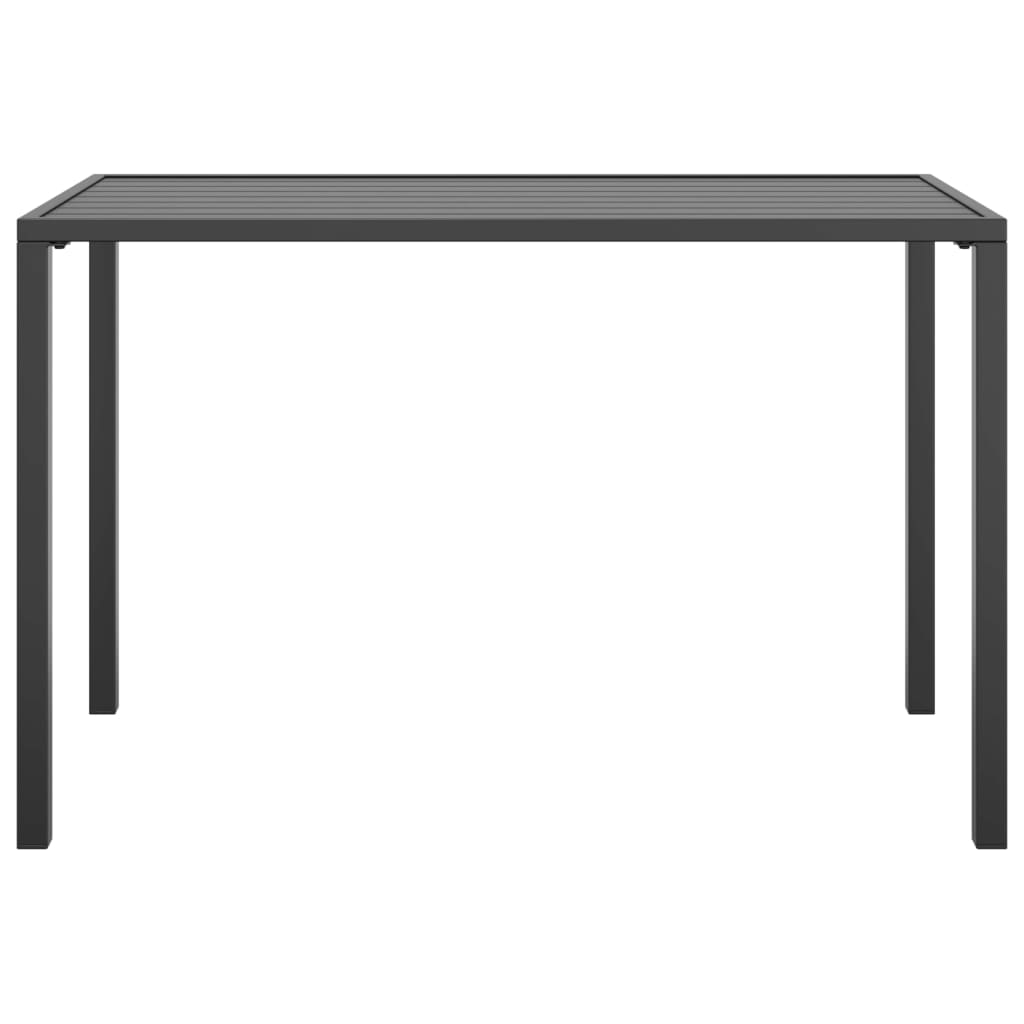 Garden Dining Table Anthracite 110X54X70 Cm Steel