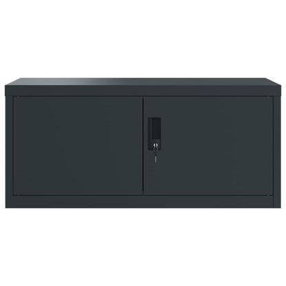 File Cabinet Anthracite 90X40X40 Cm Steel