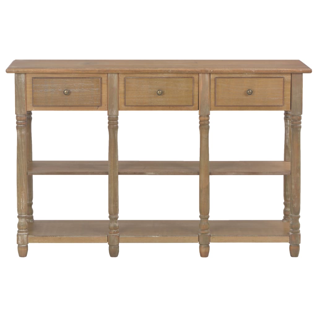 Console Table 110X30X76Cm Engineered Wood