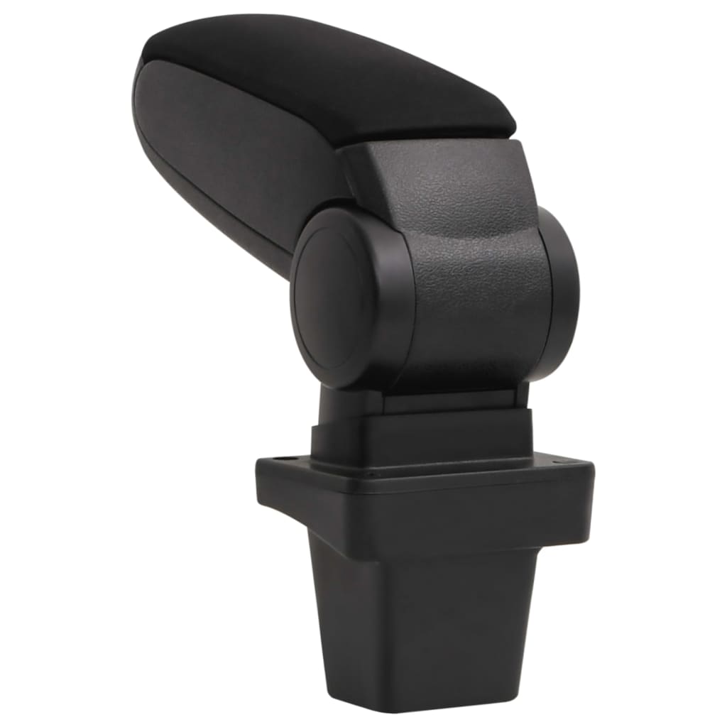 Car Armrest Black 14X33X(32-48.5) Cm Abs