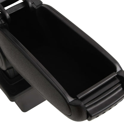 Car Armrest Black 14X33X(32-48.5) Cm Abs