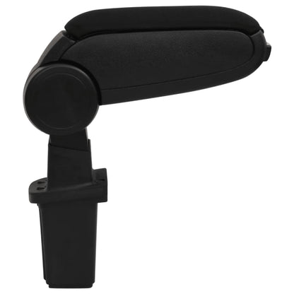 Car Armrest Black 12X32X(34-50) Cm Abs