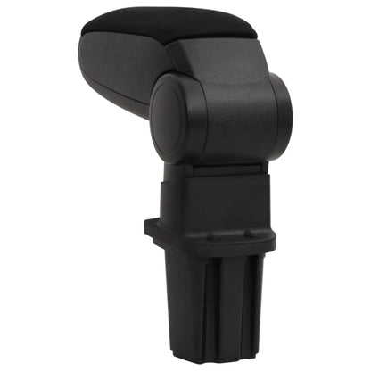 Car Armrest Black 12X32X(34-50) Cm Abs