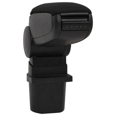 Car Armrest Black 12X31X(29.5-47) Cm Abs