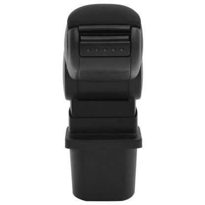 Car Armrest Black 12X31X(29.5-47) Cm Abs