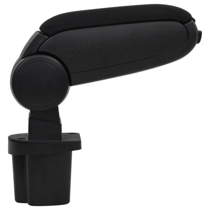 Car Armrest Black 12X31X(29.5-47) Cm Abs