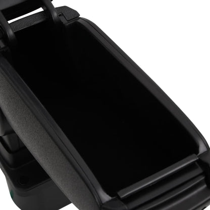 Car Armrest Black 12X31X(29.5-47) Cm Abs