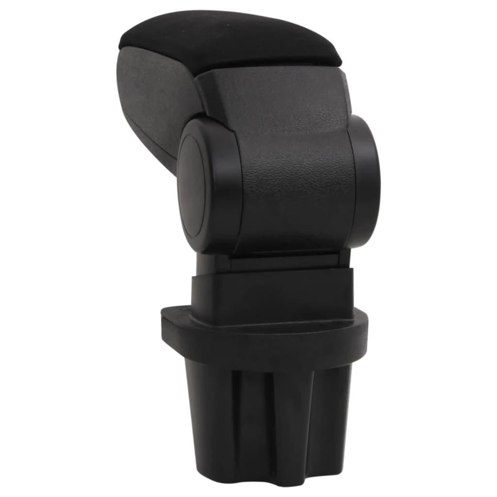 Car Armrest Black 13.5X32.5X(31-46.5) Cm Abs