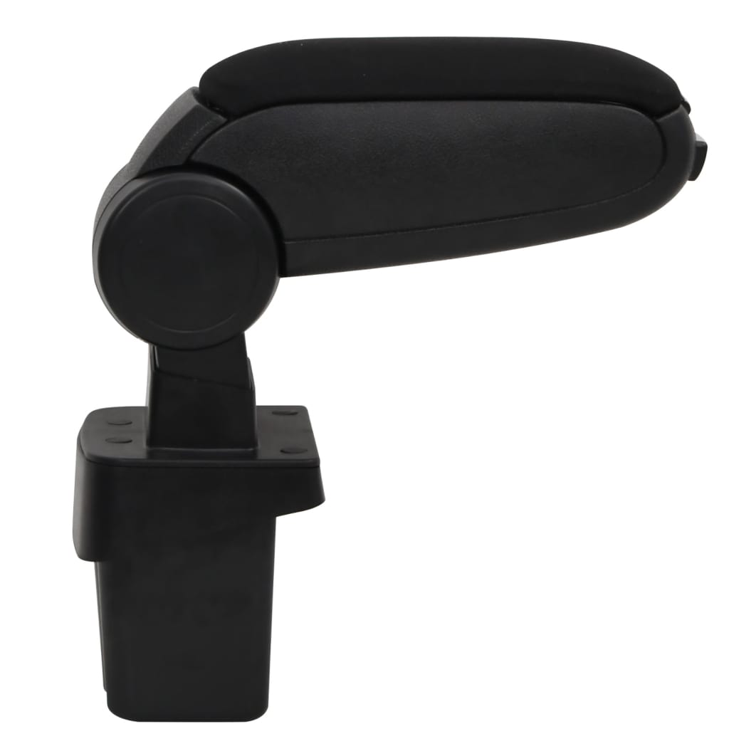 Car Armrest Black 15X31.5X(35-51) Cm Abs