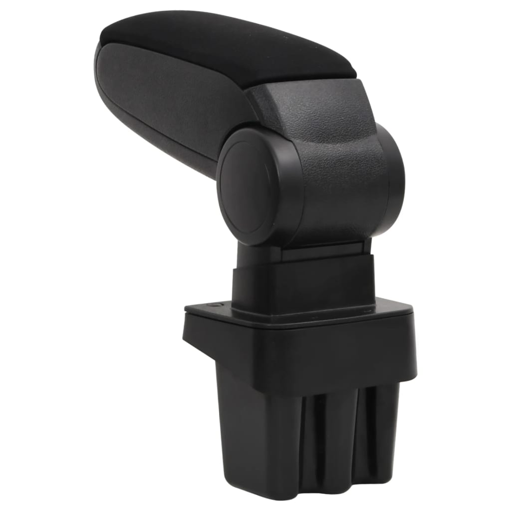 Car Armrest Black 15X31.5X(35-51) Cm Abs