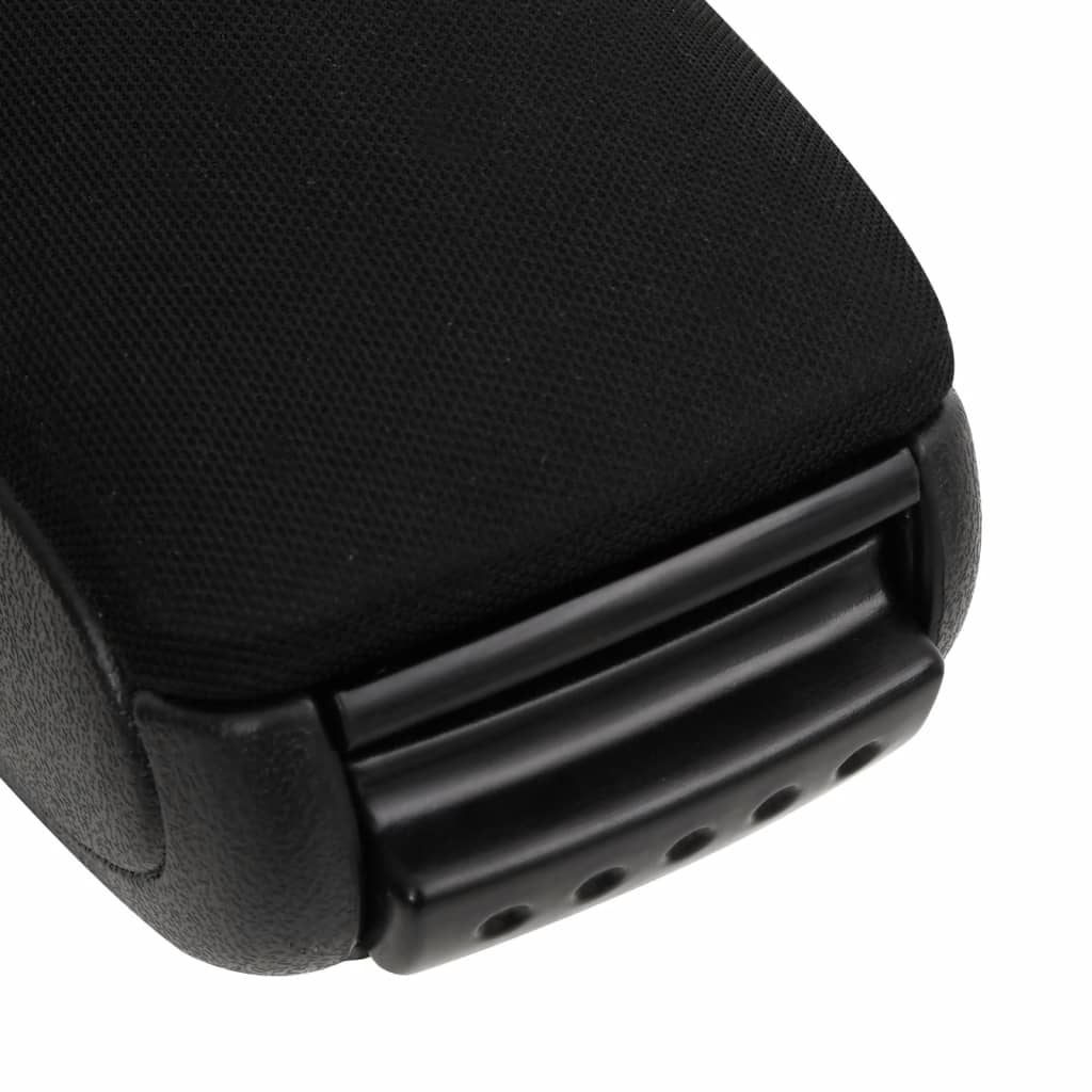 Car Armrest Black 15X31.5X(35-51) Cm Abs