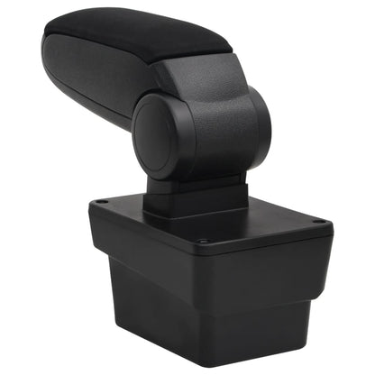 Car Armrest Black 17X40X(31-49) Cm Abs