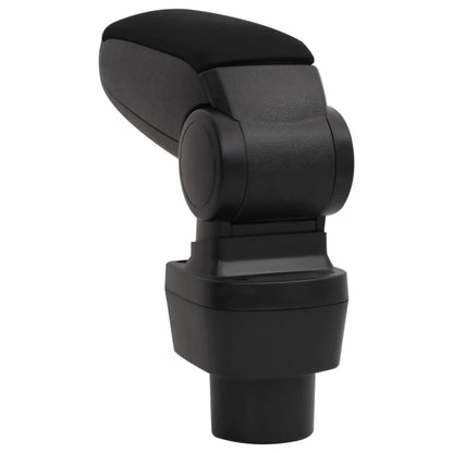 Car Armrest Black 12X32X(32-49) Cm Abs