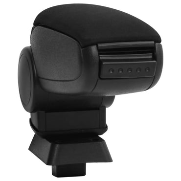 Car Armrest Black 12X33X(24-42) Cm Abs