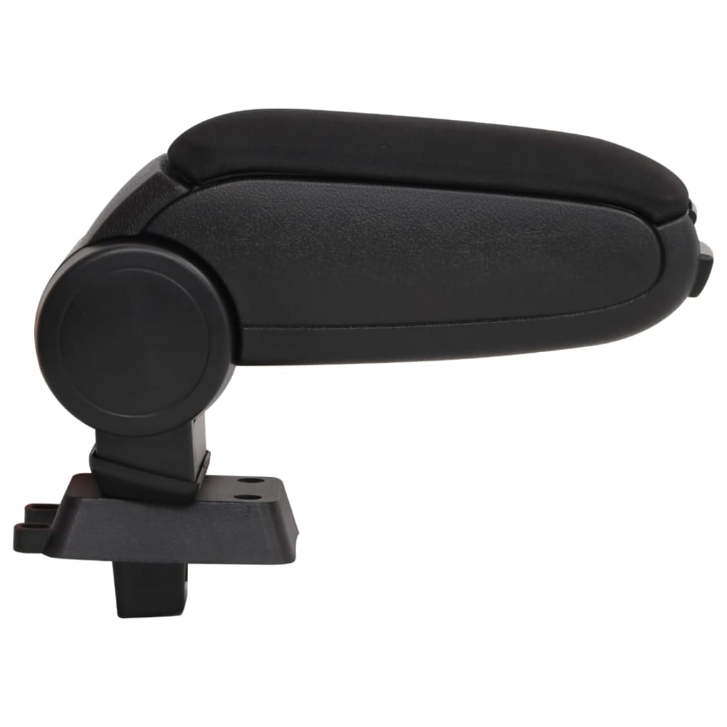 Car Armrest Black 12X33X(24-42) Cm Abs