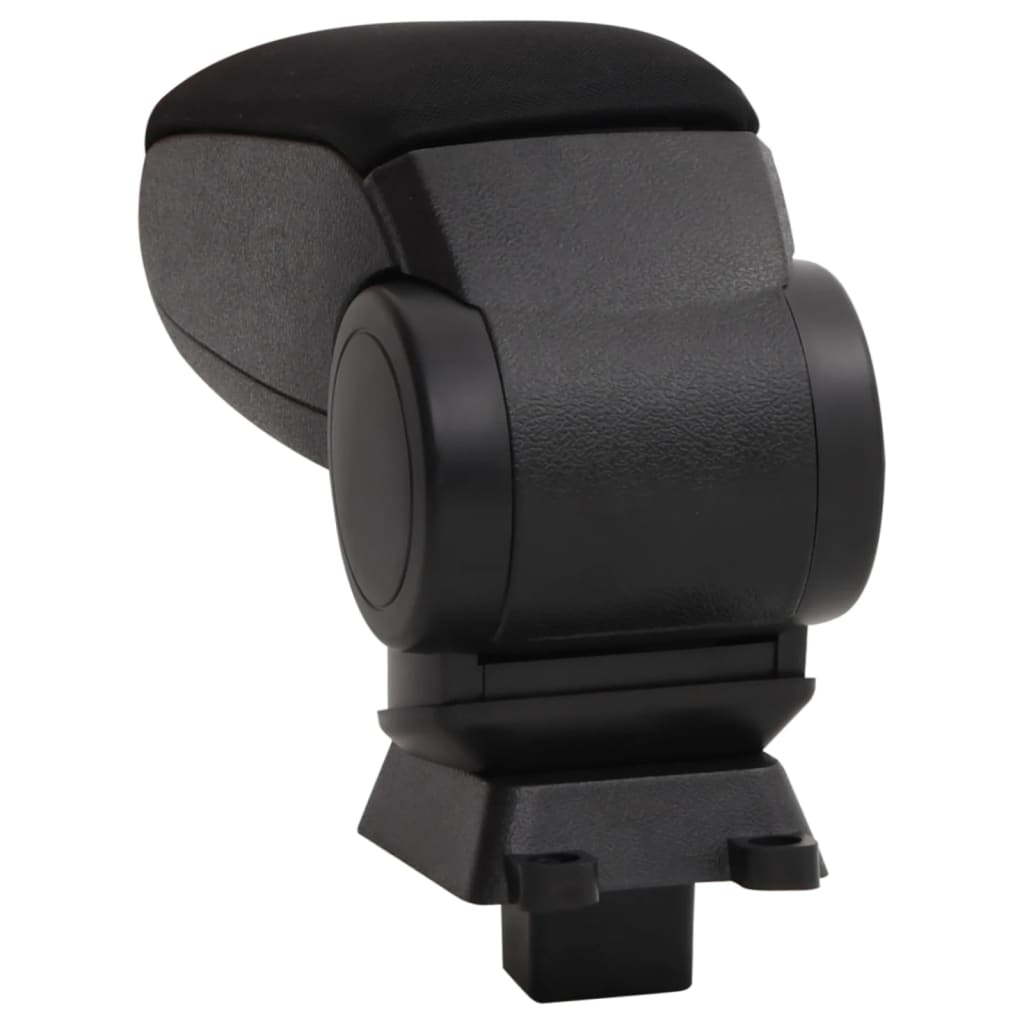 Car Armrest Black 12X33X(24-42) Cm Abs