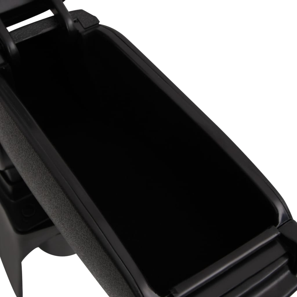 Car Armrest Black 16X36X(41-57) Cm Abs