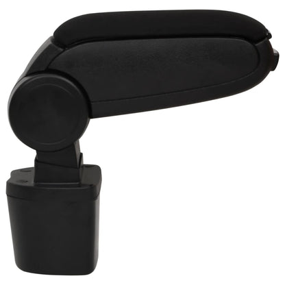 Car Armrest Black 14.5X31.5X(30-48) Cm Abs