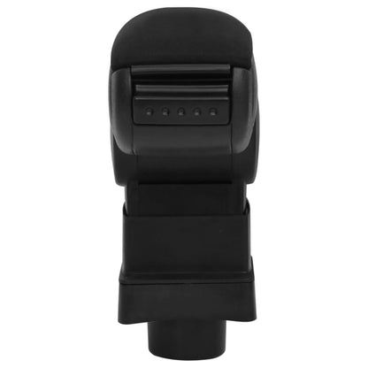 Car Armrest Black 13X31.5X(29-51) Cm Abs