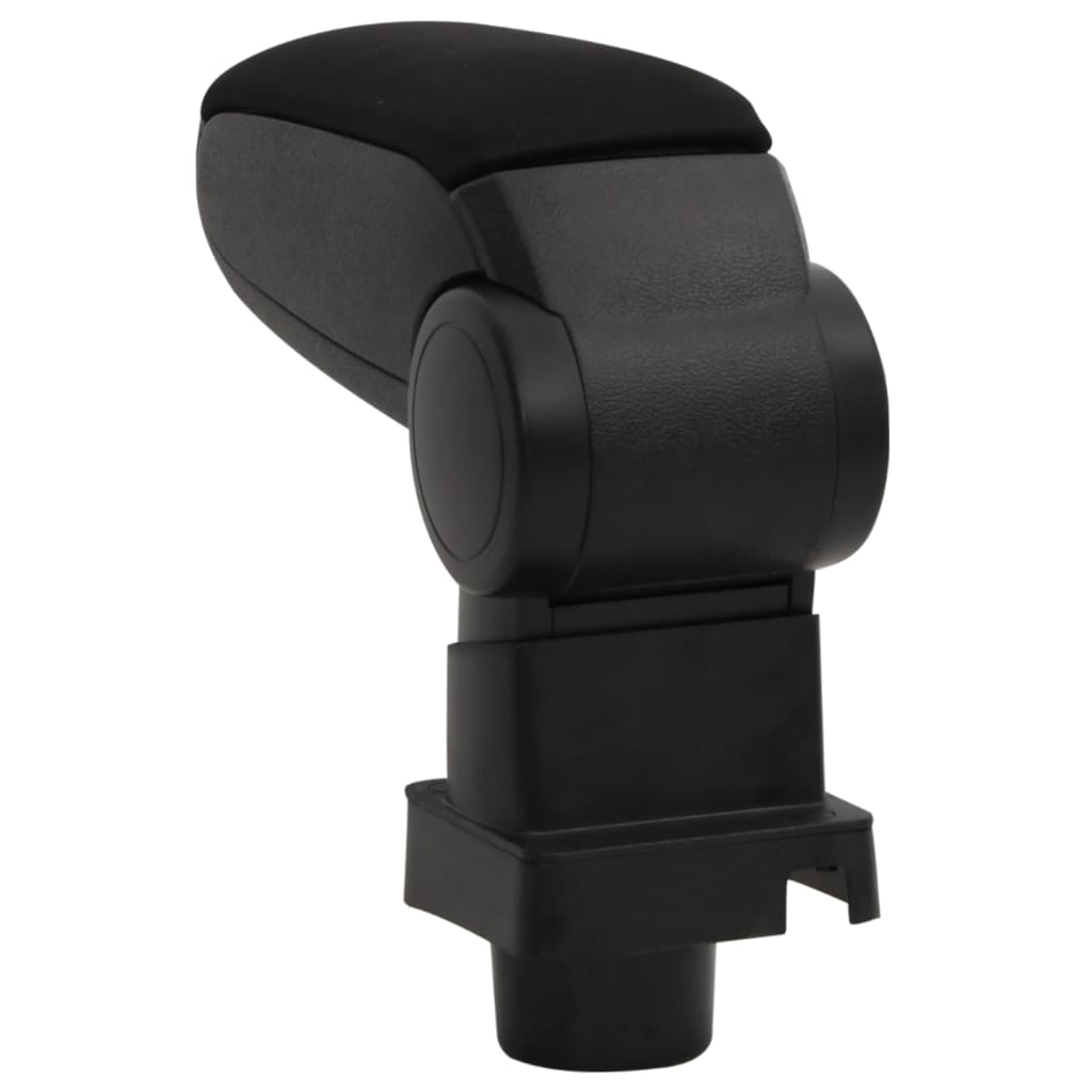 Car Armrest Black 13X31.5X(29-51) Cm Abs