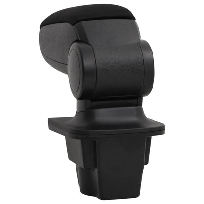 Car Armrest Black 16X35X(30-49) Cm Abs