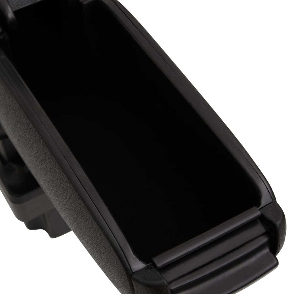 Car Armrest Black 11.5X32X(30-50) Cm Abs