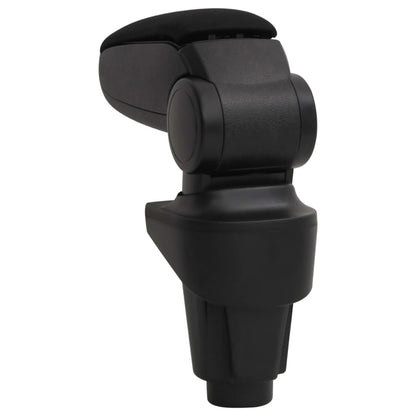 Car Armrest Black 14X35X(37-53) Cm Abs