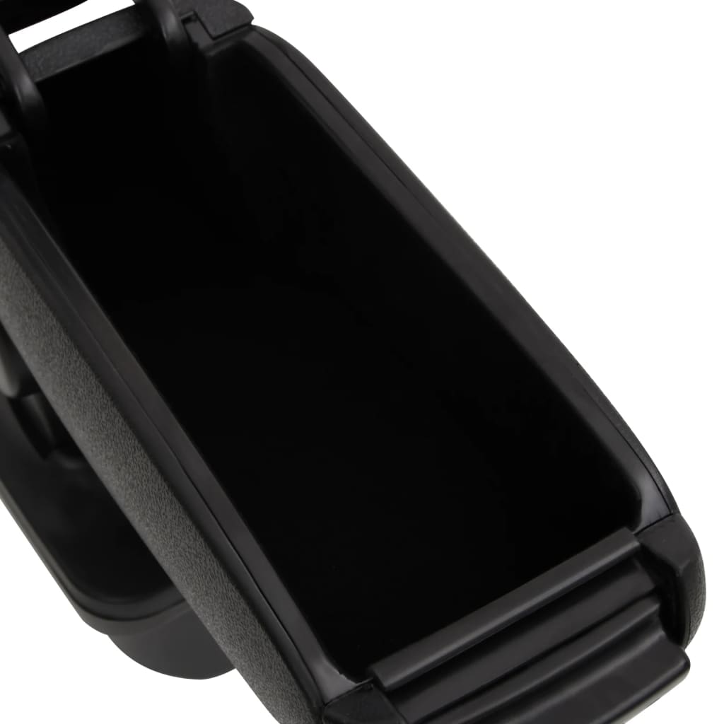 Car Armrest Black 14X35X(37-53) Cm Abs