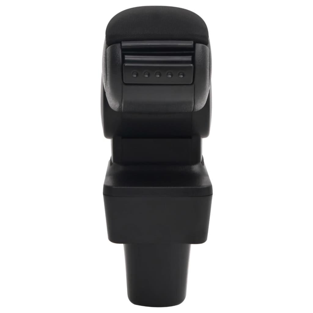 Car Armrest Black 12X36X(33.5-48) Cm Abs