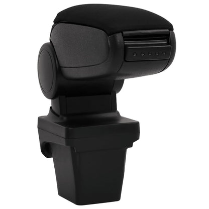 Car Armrest Black 13X33X(31-48) Cm Abs